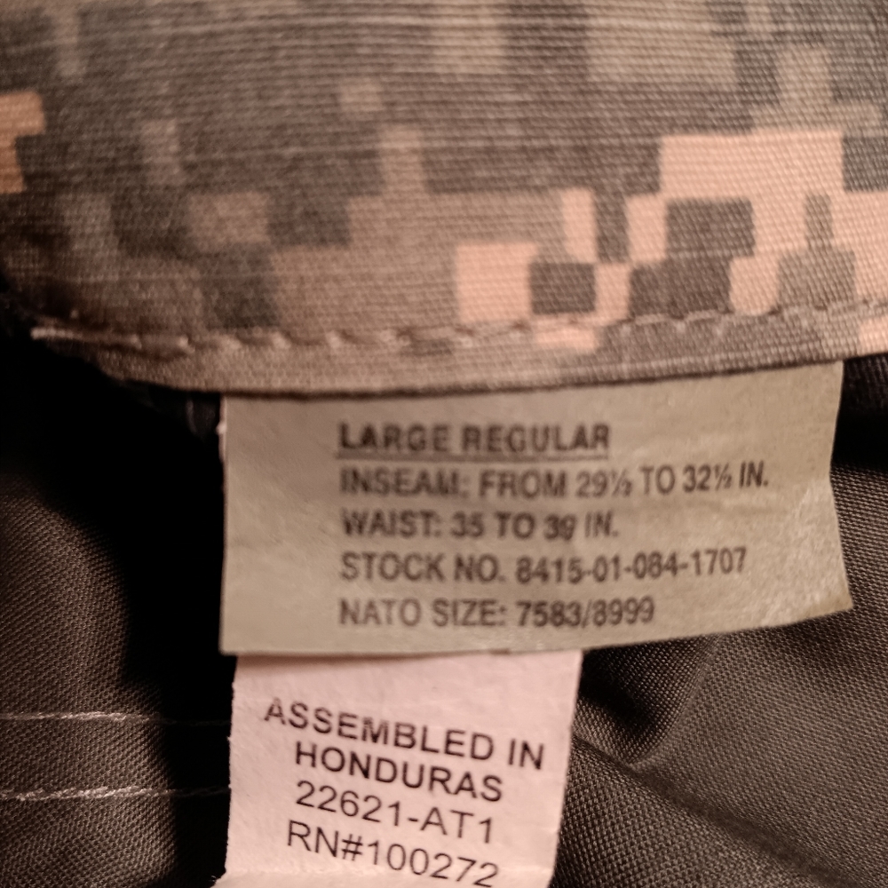 Mens Tru Spec Tactical Shirt & Pants - Picture 8 of 8